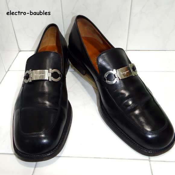 Salvatore Ferragamo Other - Ferragamo Gancini Bit Loafer 7.5D Nero - EUC